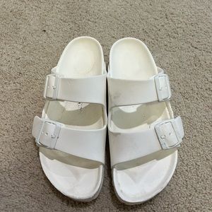 White Birkenstocks